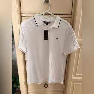 Michael Kors (WHITE) Polo Shirt for Men BRAND NEW TAGS STILL ATTACHED